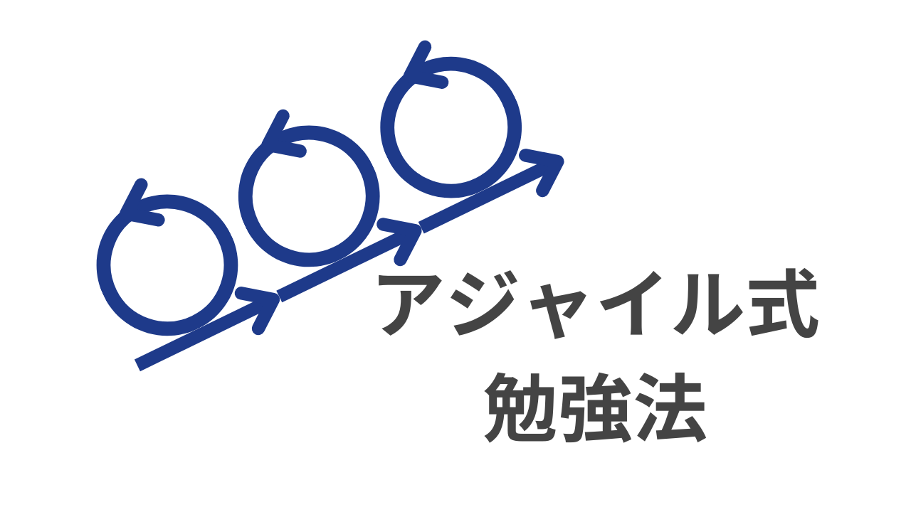 最近の勉強法について　アジャイル式勉強法のサムネイル